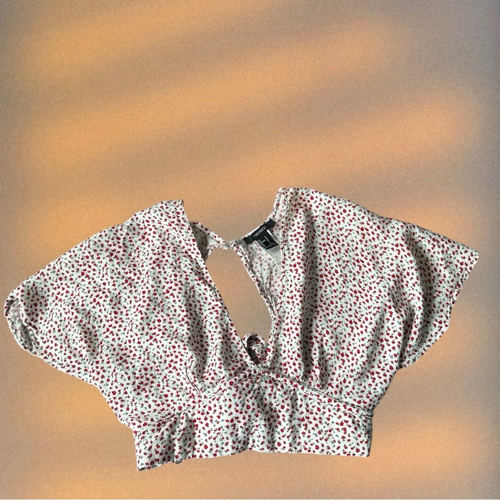 Floral Print Women's Top